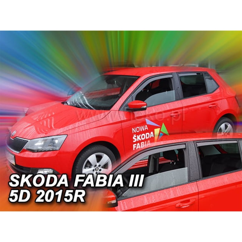 ΑΝΕΜΟΘΡΑΥΣΤΕΣ ΓΙΑ SKODA FABIA III 5D 2014+ HTB ΣΕΤ ΑΥΤΟΚΙΝΗΤΟΥ ΑΠΟ ΕΥΚΑΜΠΤΟ ΦΙΜΕ ΠΛΑΣΤΙΚΟ HEKO - 4 ΤΕΜ. - Heko - ΑΝΕΜ.SET28343 ΑΝΕΜΟΘΡΑΥΣΤΕΣ ΓΙΑ SKODA FABIA III 5D 2014+ HTB ΣΕΤ ΑΥΤΟΚΙΝΗΤΟΥ ΑΠΟ ΕΥΚΑΜΠΤΟ ΦΙΜΕ ΠΛΑΣΤΙΚΟ HEKO - 4 ΤΕΜ. - Heko - ΑΝΕΜ.SET28343