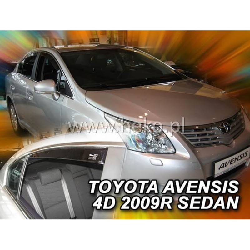 ΑΝΕΜΟΘΡΑΥΣΤΕΣ ΓΙΑ TOYOTA AVENSIS 4D SEDAN 2009+ ΣΕΤ ΑΥΤΟΚΙΝΗΤΟΥ ΑΠΟ ΕΥΚΑΜΠΤΟ ΦΙΜΕ ΠΛΑΣΤΙΚΟ HEKO - 4 ΤΕΜ. - Heko - ΑΝΕΜ.SET29609 ΑΝΕΜΟΘΡΑΥΣΤΕΣ ΓΙΑ TOYOTA AVENSIS 4D SEDAN 2009+ ΣΕΤ ΑΥΤΟΚΙΝΗΤΟΥ ΑΠΟ ΕΥΚΑΜΠΤΟ ΦΙΜΕ ΠΛΑΣΤΙΚΟ HEKO - 4 ΤΕΜ. - Heko - ΑΝΕΜ.SET29609