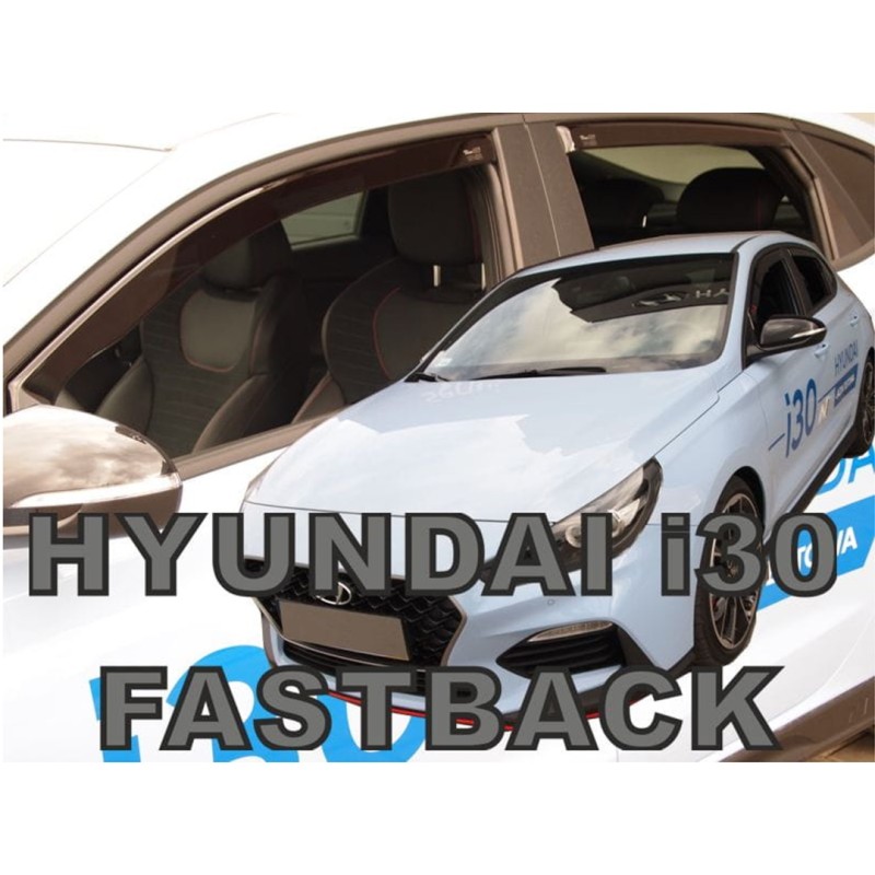 ΑΝΕΜΟΘΡΑΥΣΤΕΣ ΓΙΑ HYUNDAI i30 FASTBACK N 5D 2019+ ΣΕΤ ΑΥΤΟΚΙΝΗΤΟΥ ΑΠΟ ΕΥΚΑΜΠΤΟ ΦΙΜΕ ΠΛΑΣΤΙΚΟ HEKO - 4 ΤΕΜ. - Heko - ΑΝΕΜ.SET17299