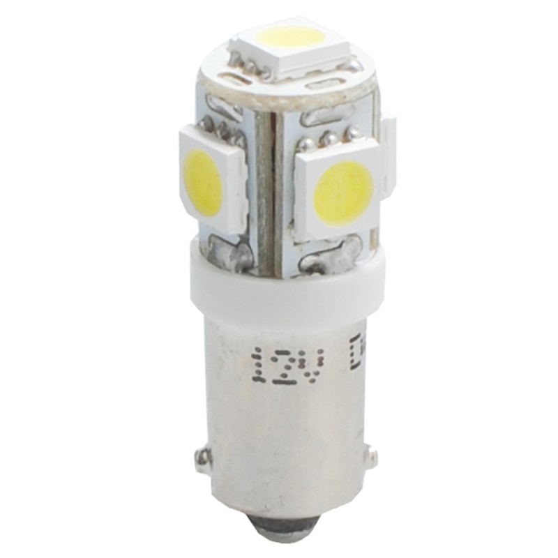 T4W 12V 1,2W BA9s (ΜΙΝΙΟΝ) LED 5xSMD5050 ΛΕΥΚΟ BLISTER 2ΤΕΜ. M-TECH - M-Tech - LB057W/MT T4W 12V 1,2W BA9s (ΜΙΝΙΟΝ) LED 5xSMD5050 ΛΕΥΚΟ BLISTER 2ΤΕΜ. M-TECH - M-Tech - LB057W/MT