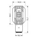S2 9-32V 35/35W BA20d 2SMDx12chips 680lm (ΔΙΠΛΗΣ ΠΟΛΙΚΟΤΗΤΑΣ- CAN-BUS) MEGA LED 1ΤΕΜ. ΚΟΥΤΙ - Lampa - 5839.8-LM