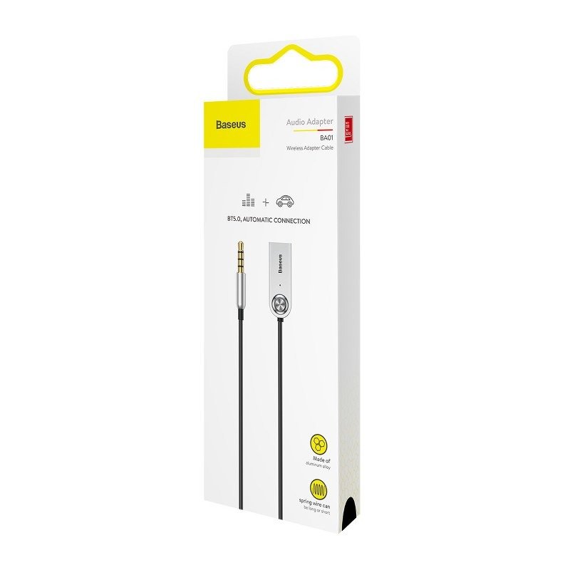 ΑΝΤΑΠΤΟΡΑΣ AUDIO BLUETOOTH 5.0 ΑΠΟ USB ΣΕ AUX ΜΑΥΡΟ ΣΠΙΡΑΛ AMIO - 1 τεμ. - Amio - BAS29048/AM ΑΝΤΑΠΤΟΡΑΣ AUDIO BLUETOOTH 5.0 ΑΠΟ USB ΣΕ AUX ΜΑΥΡΟ ΣΠΙΡΑΛ AMIO - 1 τεμ. - Amio - BAS29048/AM