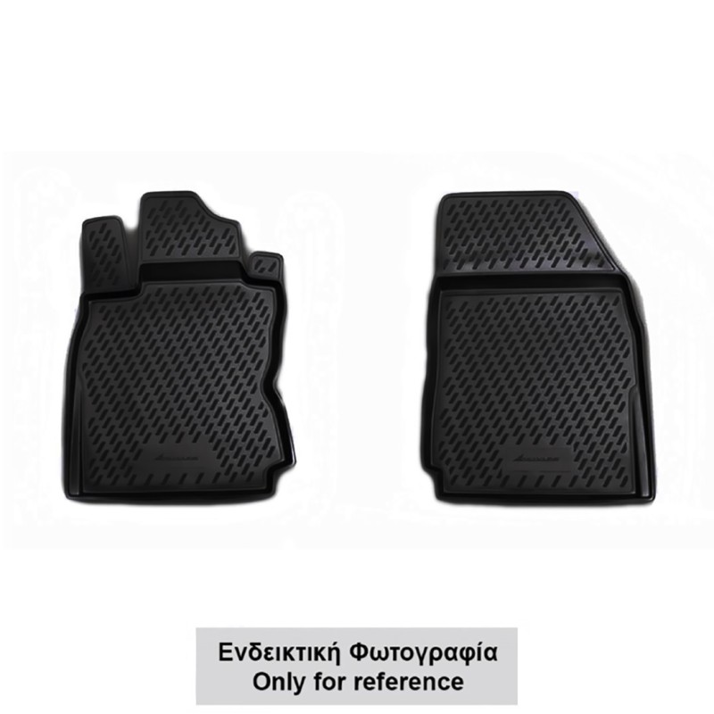 ΜΑΡΚΕ ΠΑΤΑΚΙΑ ΣΕ ΣΚΑΦΗ TPE ΛΑΣΤΙΧΟ ΓΙΑ FIAT DOBLO 2010+ / CARGO MAXI 2010+  ΣΕ ΜΑΥΡΟ ΧΡΩΜΑ NOVLINE - 2 ΤΕΜ. - Novline - ELEMENT3D1540210K/NV