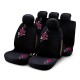 ΚΑΛΥΜΜΑΤΑ ΚΑΘΙΣΜΑΤΩΝ ΣΕΤ MY FLOWER SWIVEL PINK BOTTARI - ΣΕΤ 9 ΤΕΜ. - Bottari - ΒΟΤ29010