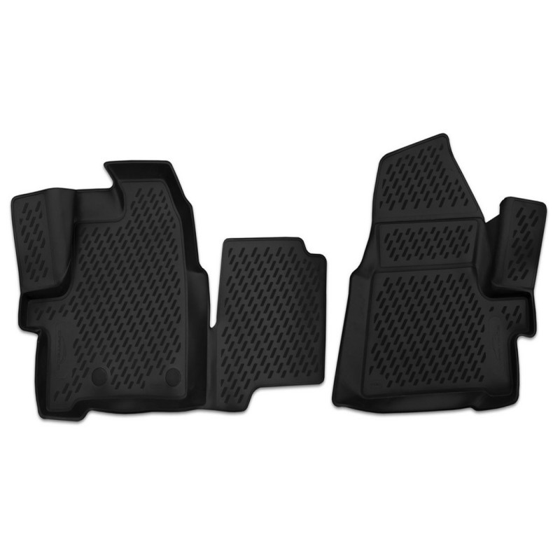 ΜΑΡΚΕ ΠΑΤΑΚΙΑ ΣΕ ΣΚΑΦΗ TPE ΛΑΣΤΙΧΟ ΓΙΑ FORD RANGER 4D 2011+  ΣΕ ΜΑΥΡΟ ΧΡΩΜΑ NOVLINE - 2 ΤΕΜ. - Novline - CARFRD00011/NV
