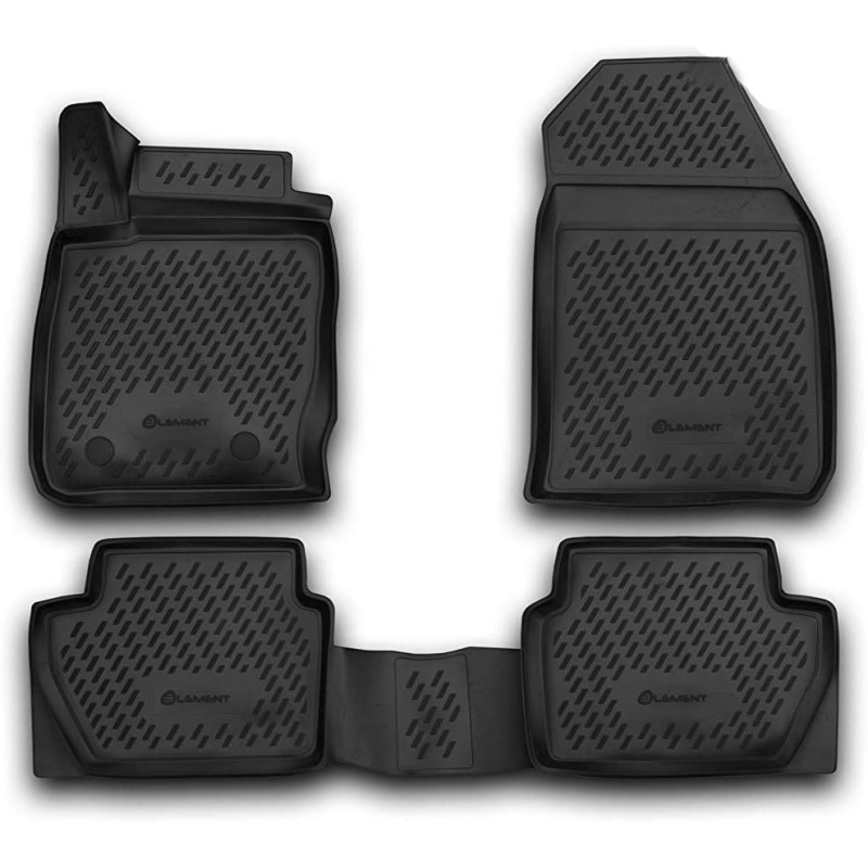 ΜΑΡΚΕ ΠΑΤΑΚΙΑ ΣΕ ΣΚΑΦΗ TPE ΛΑΣΤΙΧΟ ΓΙΑ FORD ECOSPORT 03/2014+  ΣΕ ΜΑΥΡΟ ΧΡΩΜΑ NOVLINE - 4 ΤΕΜ. - Novline - CARFRD00025K/NV