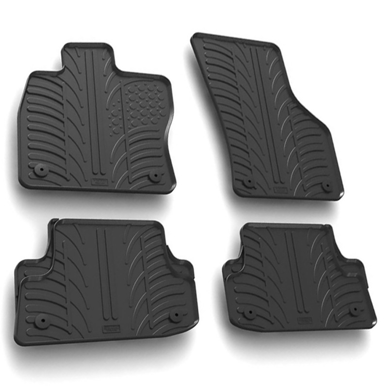 ΜΑΡΚΕ ΠΑΤΑΚΙΑ ΣΕ ΣΚΑΦΗ ΛΑΣΤΙΧΟ ΓΙΑ AUDI A3 3D 09/2012-11/2019 / AUDI A3 CABRIO 03/2014-06/2020 / AUDI A3 SEDAN 09/2013-06/2020 / AUDI A3 SPORTBACK 12/2011-04/2020 SUMISURA ΣΕ ΜΑΥΡΟ ΧΡΩΜΑ ME ΚΟΥΜΠΩΜΑΤΑ LAMPA - 4 ΤΕΜ. - Lampa - L2458.0