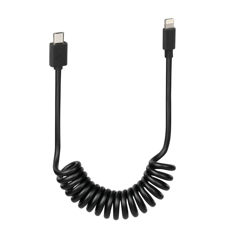 ΚΑΛΩΔΙΟ ΦΟΡΤΙΣΗΣ ΚΙΝΗΤΟΥ E-BIKE SPRING MICRO USB- APPLE 8 PIN ΣΠΙΡΑΛ 25-100cm - Lampa - L3870.4/T ΚΑΛΩΔΙΟ ΦΟΡΤΙΣΗΣ ΚΙΝΗΤΟΥ E-BIKE SPRING MICRO USB- APPLE 8 PIN ΣΠΙΡΑΛ 25-100cm - Lampa - L3870.4/T