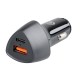 ΦΟΡΤΙΣΤΗΣ ΑΝΑΠΤΗΡΑ ΜΕ 2 USB-C/USB- A 12/24V 36W LED FAST CHARGE - Lampa - L3871.6/T ΦΟΡΤΙΣΤΗΣ ΑΝΑΠΤΗΡΑ ΜΕ 2 USB-C/USB- A 12/24V 36W LED FAST CHARGE - Lampa - L3871.6/T