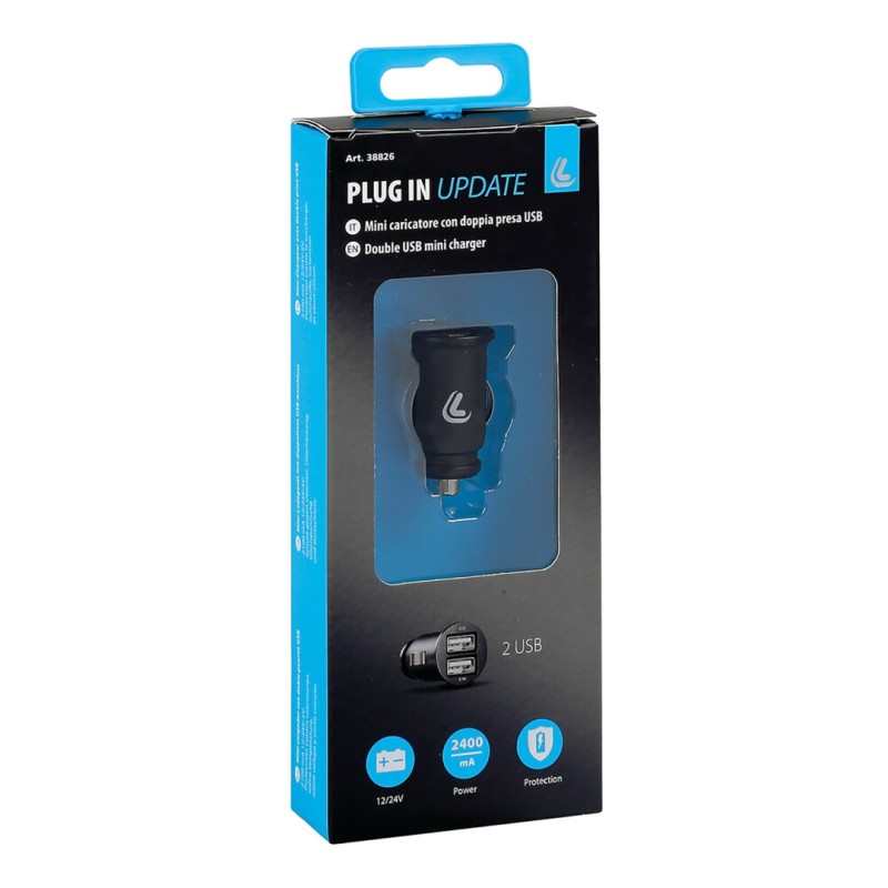 ΦΟΡΤΙΣΤΗΣ ΑΝΑΠΤΗΡΑ ΜΕ 2 ΘΥΡΕΣ USB 2100mA 12/24V LED FAST CHARGE - Lampa - L3882.6/Τ ΦΟΡΤΙΣΤΗΣ ΑΝΑΠΤΗΡΑ ΜΕ 2 ΘΥΡΕΣ USB 2100mA 12/24V LED FAST CHARGE - Lampa - L3882.6/Τ