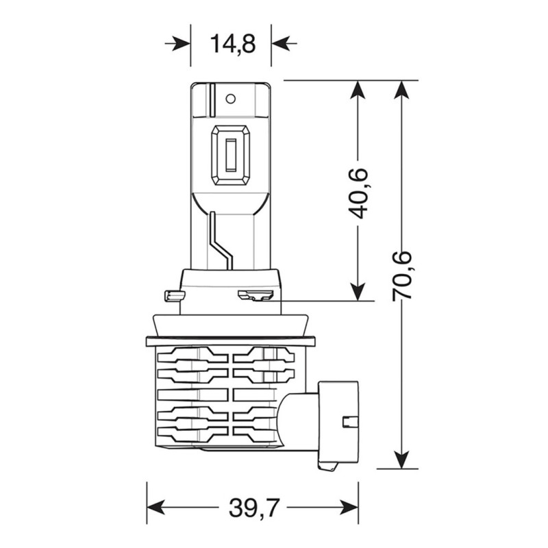 H8-H9-H11-H16 HALO KILLER PGJ19-X 9-32V -20W - 6500K - 3200lm HALO LED KIT SERIES 10 (12 LED ZES CHIPS) - 2 ΤΕΜ. - Lampa - L5773.2 H8-H9-H11-H16 HALO KILLER PGJ19-X 9-32V -20W - 6500K - 3200lm HALO LED KIT SERIES 10 (12 LED ZES CHIPS) - 2 ΤΕΜ. - Lampa - L5773.2