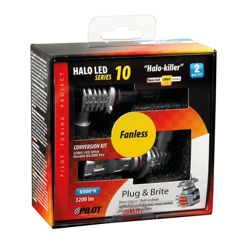 H10-HB3 9005 HALO KILLER P20d 9-32V -20W - 6500K - 3200lm HALO LED KIT SERIES 10 (12 LED ZES CHIPS) - 2 ΤΕΜ. - Lampa - L5773.3 H10-HB3 9005 HALO KILLER P20d 9-32V -20W - 6500K - 3200lm HALO LED KIT SERIES 10 (12 LED ZES CHIPS) - 2 ΤΕΜ. - Lampa - L5773.3