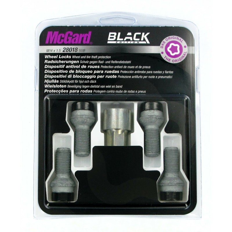 Μπουλόνι 14x1,5 26,7mm σφαιρικό Μαύρο - Lampa - L.MG28018SUB Μπουλόνι 14x1,5 26,7mm σφαιρικό Μαύρο - Lampa - L.MG28018SUB