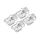 ΑΚΡΑ ΓΙΑ ΜΠΑΡΕΣ NORDRIVE ΓΙΑ SKODA OCTAVIA 5 09/04+ KIT - Nordrive - N21041