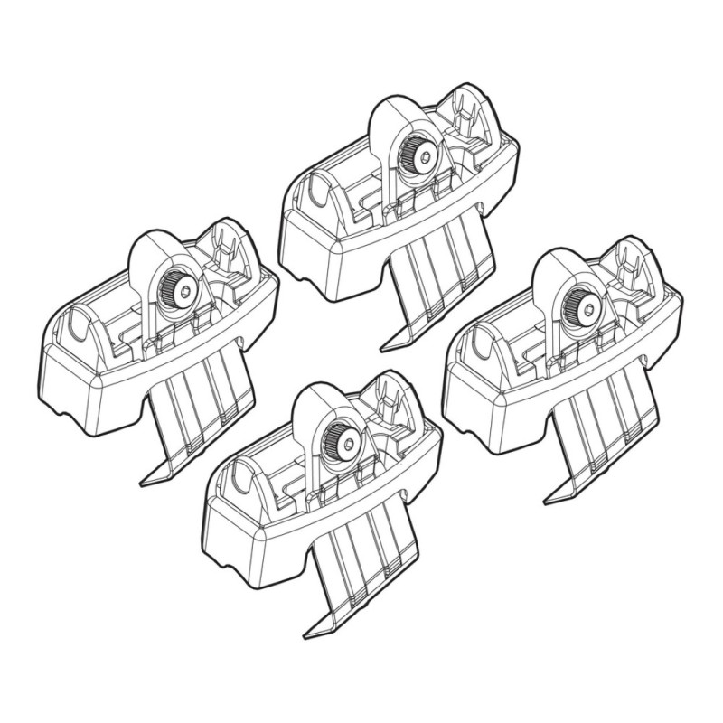 ΑΚΡΑ ΓΙΑ ΜΠΑΡΕΣ NORDRIVE ΓΙΑ SKODA RAPID SPACEBACK 11/13+ KIT - Nordrive - N21182