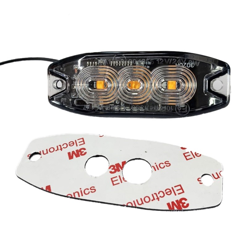 ΣΤΡΟΜΠΟ 12/24V 8x3x0,9cm ΠΟΡΤΟΚΑΛΙ 3LED 9W (3x3W) R65 R10 AMiO - 1 ΤΕΜ. - Amio - 02297/AM ΣΤΡΟΜΠΟ 12/24V 8x3x0,9cm ΠΟΡΤΟΚΑΛΙ 3LED 9W (3x3W) R65 R10 AMiO - 1 ΤΕΜ. - Amio - 02297/AM