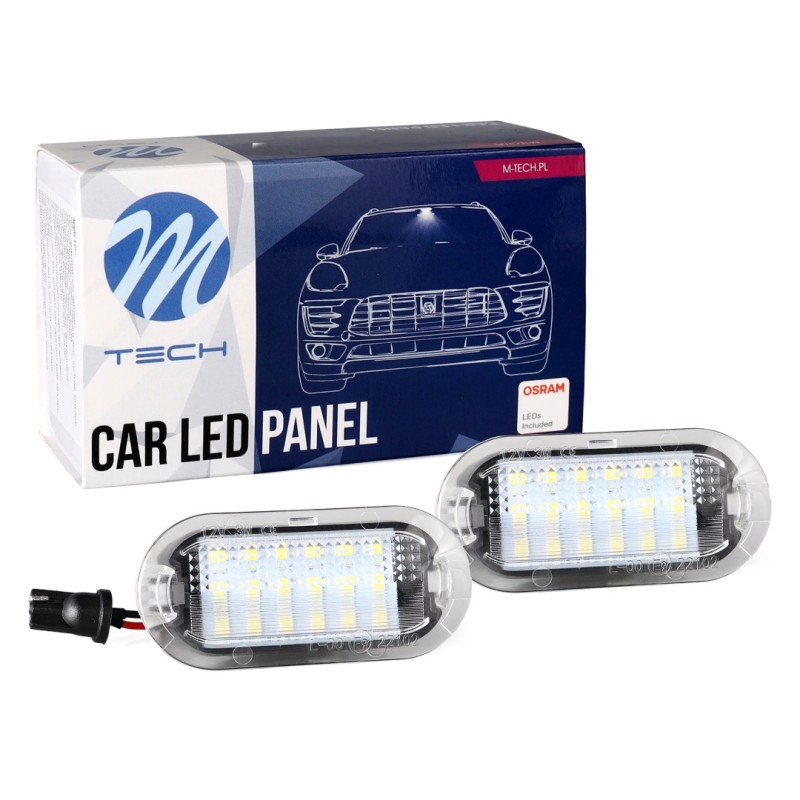 VW ΦΩΤΑ ΑΝΑΓΝΩΣΗΣ 18 LED - 2 ΤΕΜ. - M-Tech - CLB110/MT VW ΦΩΤΑ ΑΝΑΓΝΩΣΗΣ 18 LED - 2 ΤΕΜ. - M-Tech - CLB110/MT