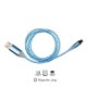ΚΑΛΩΔΙΟ USB ΦΟΡΤΙΣΗΣ & ΣΥΓΧΡΟΝΙΣΜΟΥ MICRO USB/TYPE-C/LIGHTING ΜΕ ΜΑΓΝΗΤΙΚΗ ΥΠΟΔΟΧΗ & ΜΠΛΕ ΦΩΣ 100 cm - Simoni Racing - SRCLC ΚΑΛΩΔΙΟ USB ΦΟΡΤΙΣΗΣ & ΣΥΓΧΡΟΝΙΣΜΟΥ MICRO USB/TYPE-C/LIGHTING ΜΕ ΜΑΓΝΗΤΙΚΗ ΥΠΟΔΟΧΗ & ΜΠΛΕ ΦΩΣ 100 cm - Simoni Racing - SRCLC