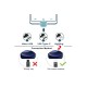 ΚΑΛΩΔΙΟ USB ΦΟΡΤΙΣΗΣ & ΣΥΓΧΡΟΝΙΣΜΟΥ MICRO USB/TYPE-C/LIGHTING ΜΕ ΜΑΓΝΗΤΙΚΗ ΥΠΟΔΟΧΗ & ΜΠΛΕ ΦΩΣ 100 cm - Simoni Racing - SRCLC ΚΑΛΩΔΙΟ USB ΦΟΡΤΙΣΗΣ & ΣΥΓΧΡΟΝΙΣΜΟΥ MICRO USB/TYPE-C/LIGHTING ΜΕ ΜΑΓΝΗΤΙΚΗ ΥΠΟΔΟΧΗ & ΜΠΛΕ ΦΩΣ 100 cm - Simoni Racing - SRCLC
