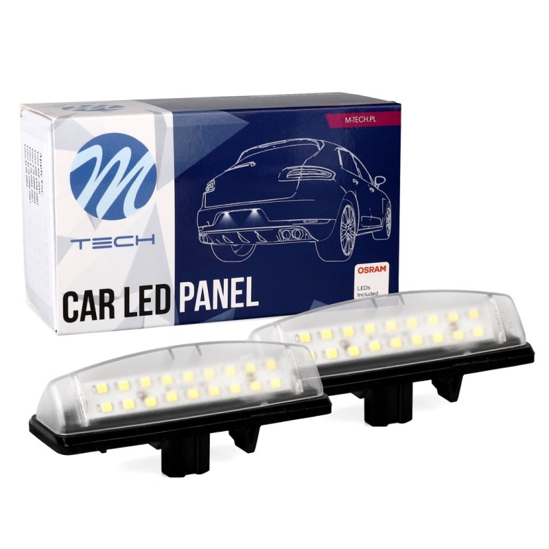 TOYOTA CAMRY 2006+ ΦΩΤΑ ΠΙΝΑΚΙΔΑΣ 18 LED 2ΤΕΜ. - M-Tech - CLP105/MT TOYOTA CAMRY 2006+ ΦΩΤΑ ΠΙΝΑΚΙΔΑΣ 18 LED 2ΤΕΜ. - M-Tech - CLP105/MT