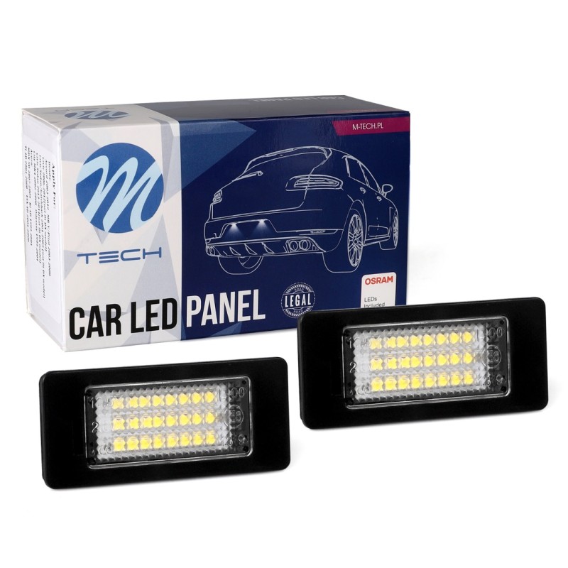 ΦΩΤΑ ΠΙΝΑΚΙΔΑΣ LED SKODA MTECH - 2 ΤΜΧ. - M-Tech - CLP120/MT
