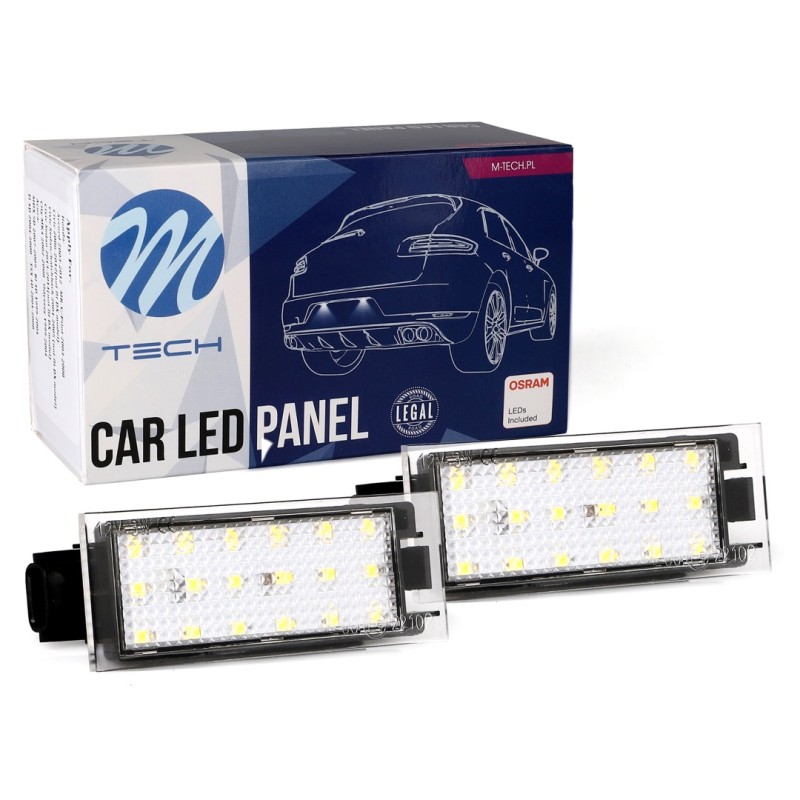 ΦΩΤΑ ΠΙΝΑΚΙΔΑΣ LED RENAULT MTECH - 2 ΤΜΧ. - M-Tech - CLP121/MT ΦΩΤΑ ΠΙΝΑΚΙΔΑΣ LED RENAULT MTECH - 2 ΤΜΧ. - M-Tech - CLP121/MT