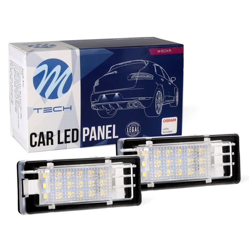 ΦΩΤΑ ΠΙΝΑΚΙΔΑΣ LED RENAULT CLIO / FLUENCE / LATITUDE MTECH - 2 ΤΜΧ. - M-Tech - CLP124/MT ΦΩΤΑ ΠΙΝΑΚΙΔΑΣ LED RENAULT CLIO / FLUENCE / LATITUDE MTECH - 2 ΤΜΧ. - M-Tech - CLP124/MT