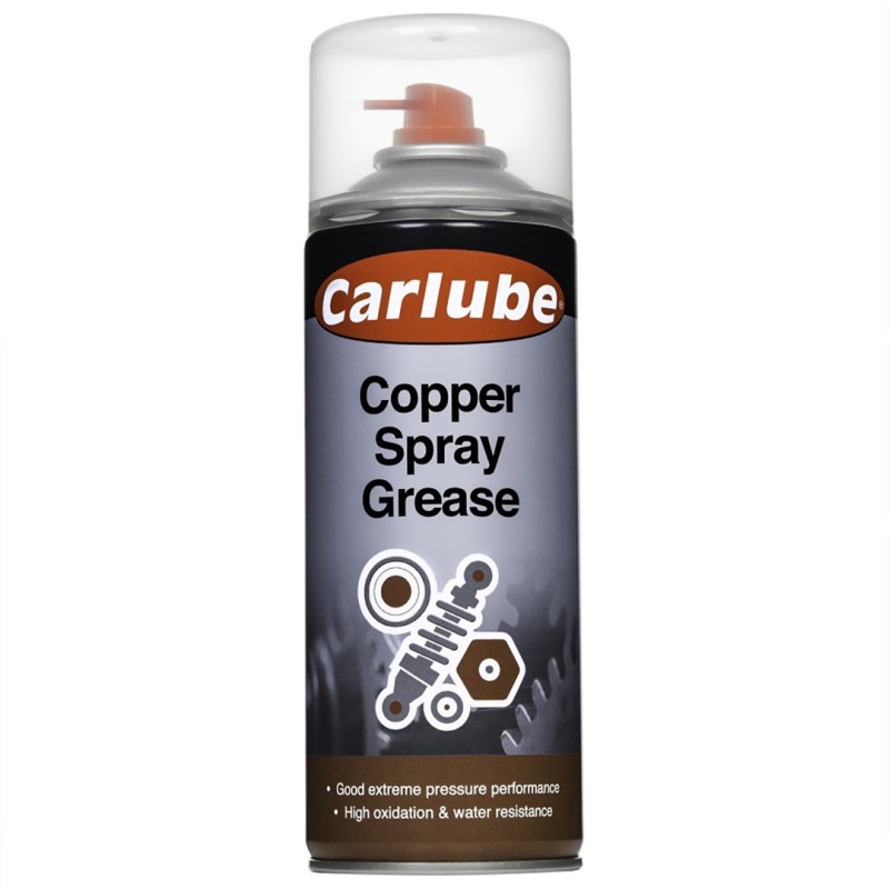 ΣΠΡΕΥ ΓΡΑΣΣΟ ΧΑΛΚΟΥ CARLUBE COPPER SPRAY GREASE 400ML - CarPlan - CP-CCG412 ΣΠΡΕΥ ΓΡΑΣΣΟ ΧΑΛΚΟΥ CARLUBE COPPER SPRAY GREASE 400ML - CarPlan - CP-CCG412