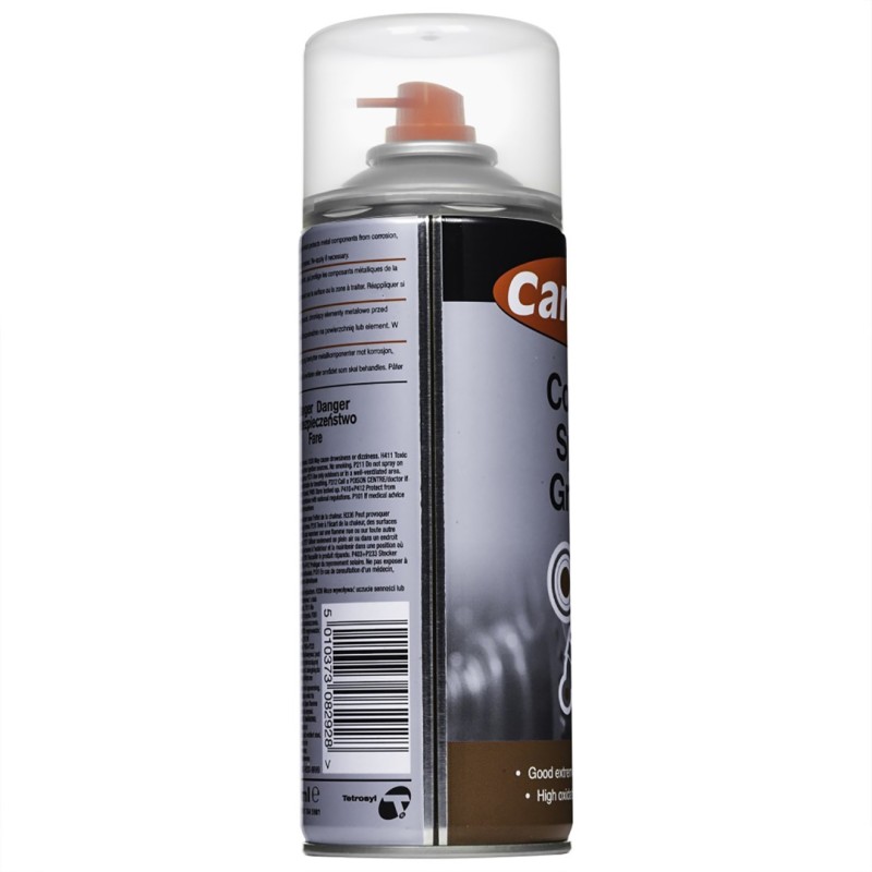 ΣΠΡΕΥ ΓΡΑΣΣΟ ΧΑΛΚΟΥ CARLUBE COPPER SPRAY GREASE 400ML - CarPlan - CP-CCG412 ΣΠΡΕΥ ΓΡΑΣΣΟ ΧΑΛΚΟΥ CARLUBE COPPER SPRAY GREASE 400ML - CarPlan - CP-CCG412