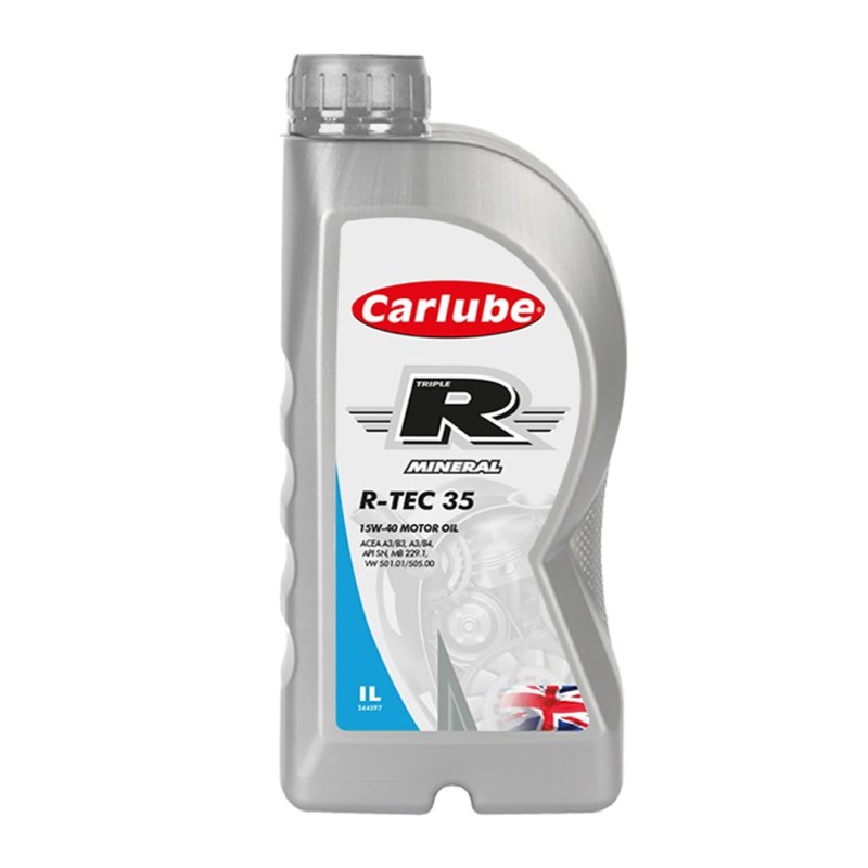 ΛΑΔΙ ΚΙΝΗΤΗΡΑ 15W-40 CARLUBE TRIPLE-R R-TEC 35 1LT - 1 ΤΕΜ. - CarPlan - CP-KCD001 ΛΑΔΙ ΚΙΝΗΤΗΡΑ 15W-40 CARLUBE TRIPLE-R R-TEC 35 1LT - 1 ΤΕΜ. - CarPlan - CP-KCD001