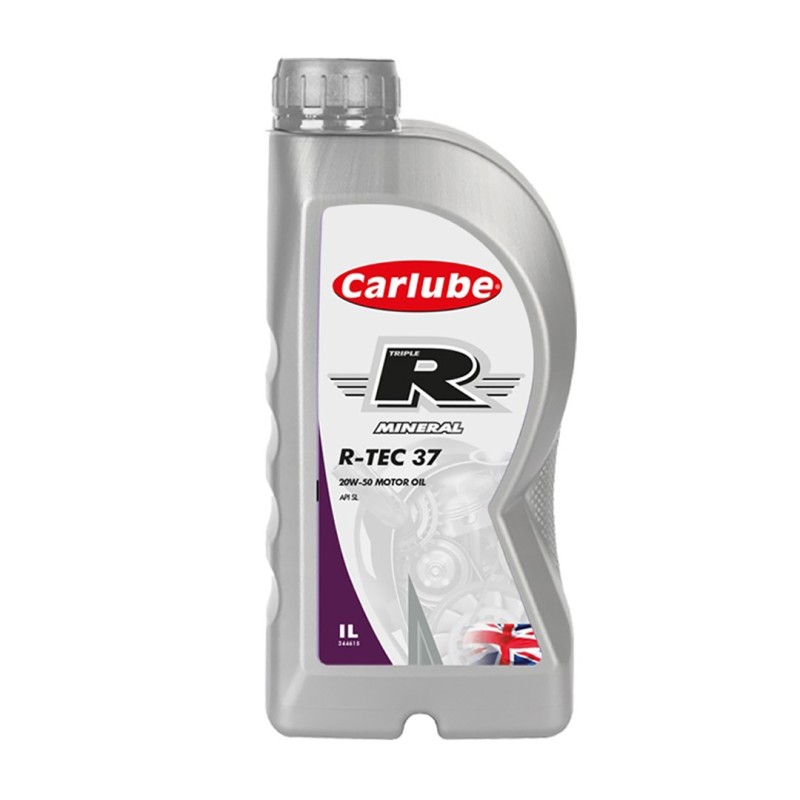 ΛΑΔΙ ΚΙΝΗΤΗΡΑ 20W-50 CARLUBE TRIPLE-R R-TEC 37 1LT - 1 ΤΕΜ. - CarPlan - CP-KCF001 ΛΑΔΙ ΚΙΝΗΤΗΡΑ 20W-50 CARLUBE TRIPLE-R R-TEC 37 1LT - 1 ΤΕΜ. - CarPlan - CP-KCF001