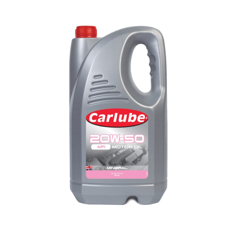 ΛΑΔΙ ΚΙΝΗΤΗΡΑ 20W-50 ΟΡΥΚΤΕΛΑΙΟ API CARLUBE 5L - CarPlan - CP-XWI050