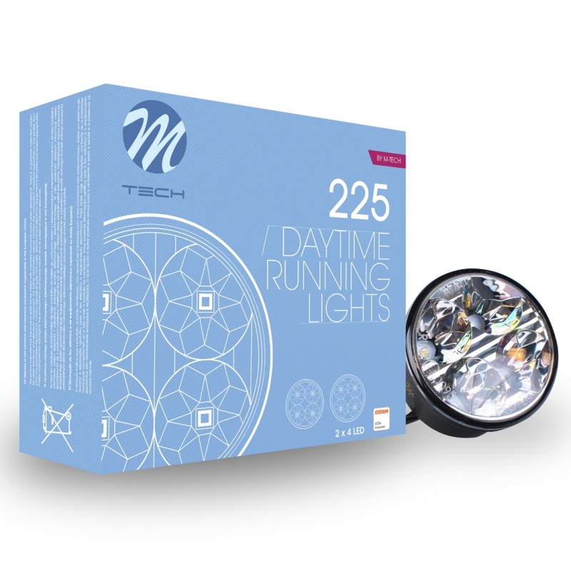 DRL 225se 12V OSRAM ΠΡΟΣΘΕΤΟ DAYTIME ΔΙΕΘΝΗ OSRAM ΜΕ 2x4HP LED ΣΤΡΟΓΓΥΛΟ 70x36mm 2ΤΕΜ. M-TECH - M-Tech - DL-LDO225/MT DRL 225se 12V OSRAM ΠΡΟΣΘΕΤΟ DAYTIME ΔΙΕΘΝΗ OSRAM ΜΕ 2x4HP LED ΣΤΡΟΓΓΥΛΟ 70x36mm 2ΤΕΜ. M-TECH - M-Tech - DL-LDO225/MT
