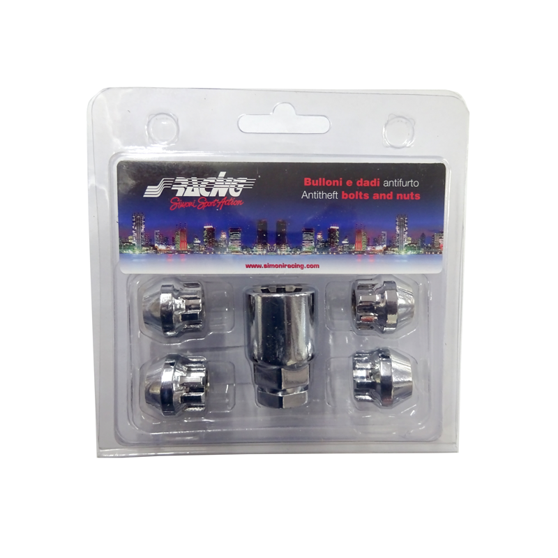 ΠΑΞΙΜΑΔΙΑ ΑΣΦΑΛΕΙΑΣ 12χ1,5 (19) 17mm - Simoni Racing - SRDRA/1 ΠΑΞΙΜΑΔΙΑ ΑΣΦΑΛΕΙΑΣ 12χ1,5 (19) 17mm - Simoni Racing - SRDRA/1