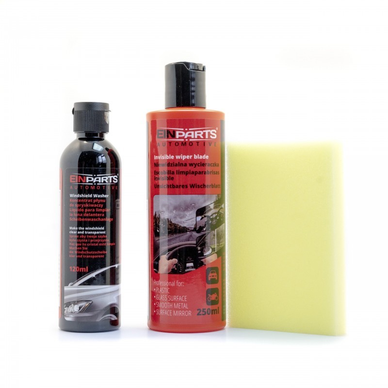 ΥΓΡΟ ΑΠΩΘΗΤΙΚΟ ΒΡΟΧΗΣ ΕΠΑΓΓΕΛΜΑΤΙΚΟ 250ML + ΣΥΜΠΥΚΝΩΜΕΝΟ ΚΑΘΑΡΙΣΤΙΚΟ ΠΑΡΜΠΡΙΖ INVISIBLE WIPER EINPARTS - 1 σετ. - Einparts - EPDIYIWP/EIN ΥΓΡΟ ΑΠΩΘΗΤΙΚΟ ΒΡΟΧΗΣ ΕΠΑΓΓΕΛΜΑΤΙΚΟ 250ML + ΣΥΜΠΥΚΝΩΜΕΝΟ ΚΑΘΑΡΙΣΤΙΚΟ ΠΑΡΜΠΡΙΖ INVISIBLE WIPER EINPARTS - 1 σετ. - Einparts - EPDIYIWP/EIN