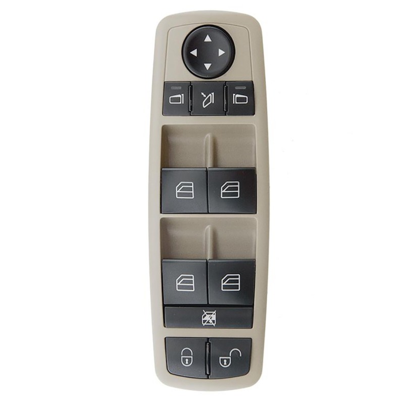 ΔΙΑΚΟΠΤΗΣ ΓΙΑ MERCEDES W169 / W245 ΠΟΛΛΑΠΛΟΣ ΠΑΡΑΘΥΡΩΝ ΜΕ ΠΛΑΙΣΙΟ 3 PIN NTY ΜΠΕΖ / ΜΑΥΡΟ - orig.1698206710 - 1 ΤΕΜ. - NTY - ΔΙΑΚ.EWS-ME-019/AJ
