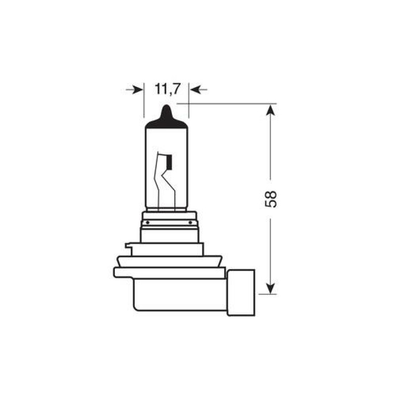 H8 12V 35W PGJ19-1 XENON ICE 5.000K 2ΤΕΜ. - Lampa - L5864.0