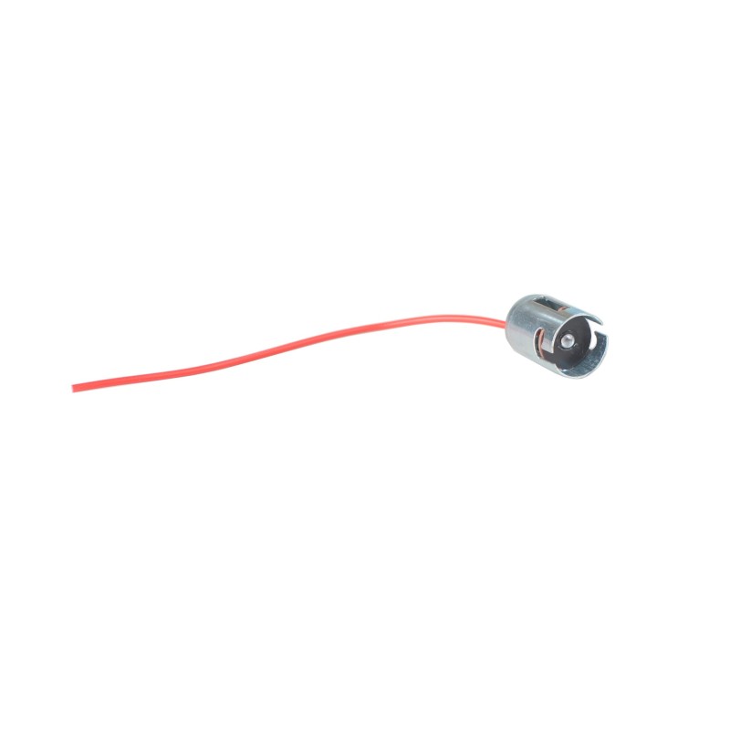 ΑΝΤΑΠΤΟΡΑΣ ΓΙΑ S25-1 BA15s ΛΑΜΠΕΣ 12/24V ME ΚΑΛΩΔΙΟ 107mm - M-Tech - GN003/MT ΑΝΤΑΠΤΟΡΑΣ ΓΙΑ S25-1 BA15s ΛΑΜΠΕΣ 12/24V ME ΚΑΛΩΔΙΟ 107mm - M-Tech - GN003/MT
