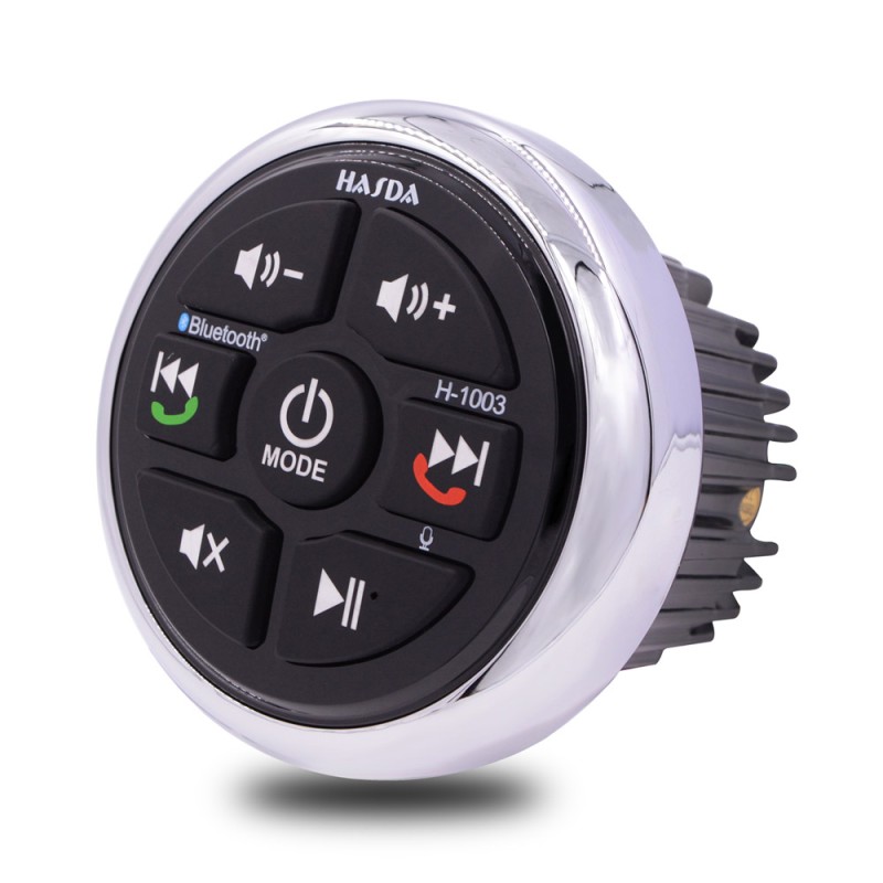 HASDA H-1003 ΑΔΙΑΒΡΟΧΟ ΣΤΡΟΓΓΥΛΟ ΜΑΥΡΟ BLUETOOTH CONTROLLER - A2DP - Hasda - H-1003/HSD HASDA H-1003 ΑΔΙΑΒΡΟΧΟ ΣΤΡΟΓΓΥΛΟ ΜΑΥΡΟ BLUETOOTH CONTROLLER - A2DP - Hasda - H-1003/HSD