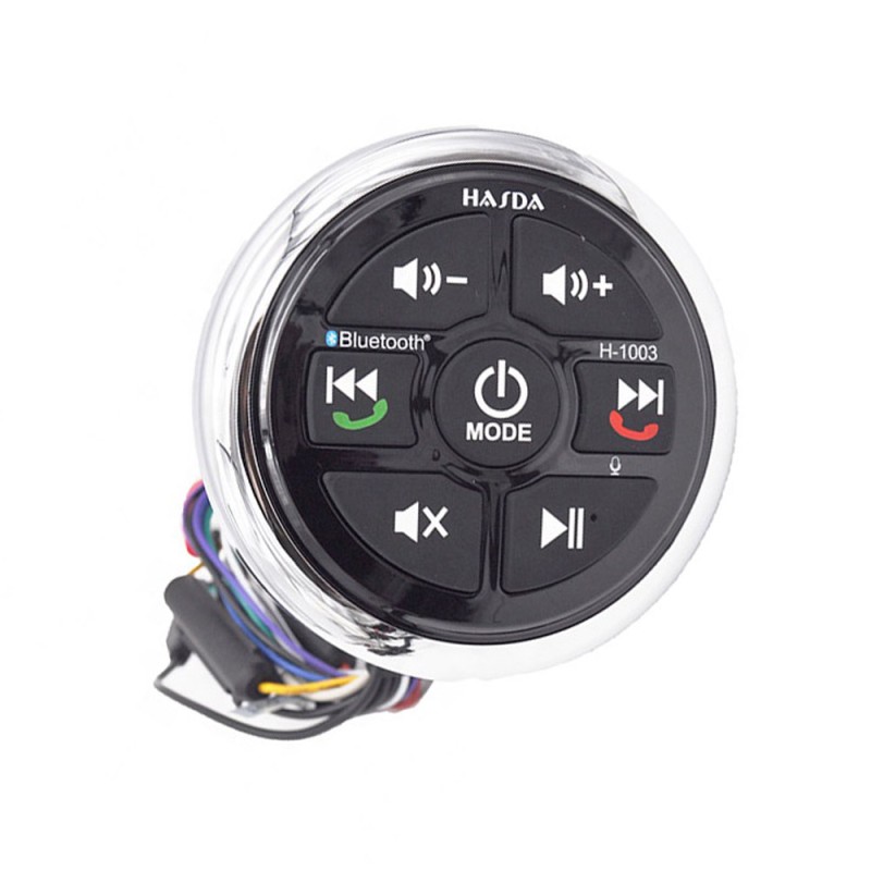 HASDA H-1003 ΑΔΙΑΒΡΟΧΟ ΣΤΡΟΓΓΥΛΟ ΜΑΥΡΟ BLUETOOTH CONTROLLER - A2DP - Hasda - H-1003/HSD HASDA H-1003 ΑΔΙΑΒΡΟΧΟ ΣΤΡΟΓΓΥΛΟ ΜΑΥΡΟ BLUETOOTH CONTROLLER - A2DP - Hasda - H-1003/HSD