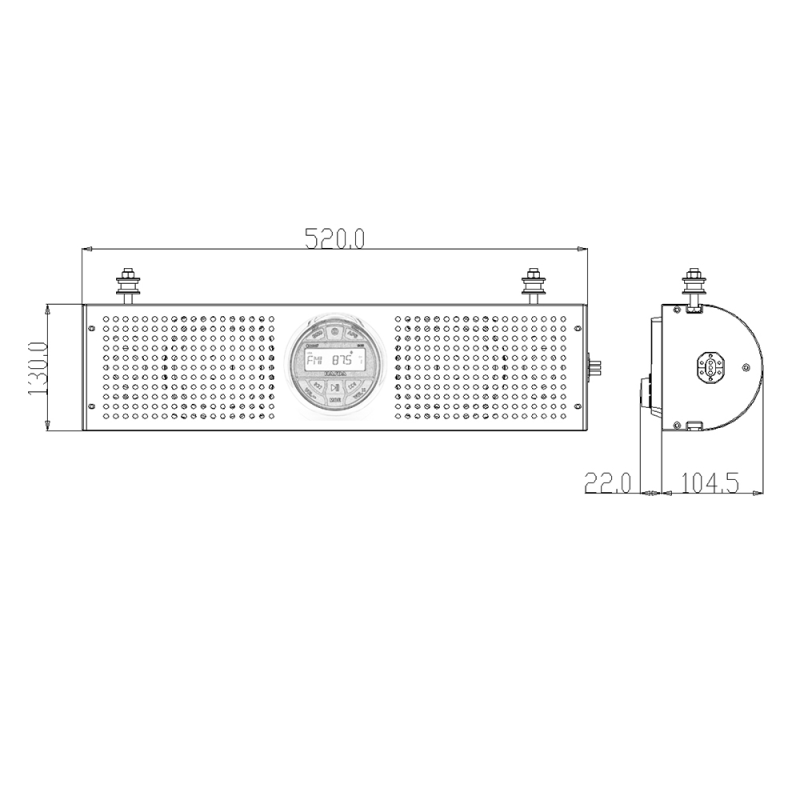 HASDA HA-903 ΑΔΙΑΒΡΟΧΗ ΜΠΑΡΑ ΗΧΟΥ 52cm - 1 ΤΕΜ - Hasda - HA-903/HSD HASDA HA-903 ΑΔΙΑΒΡΟΧΗ ΜΠΑΡΑ ΗΧΟΥ 52cm - 1 ΤΕΜ - Hasda - HA-903/HSD