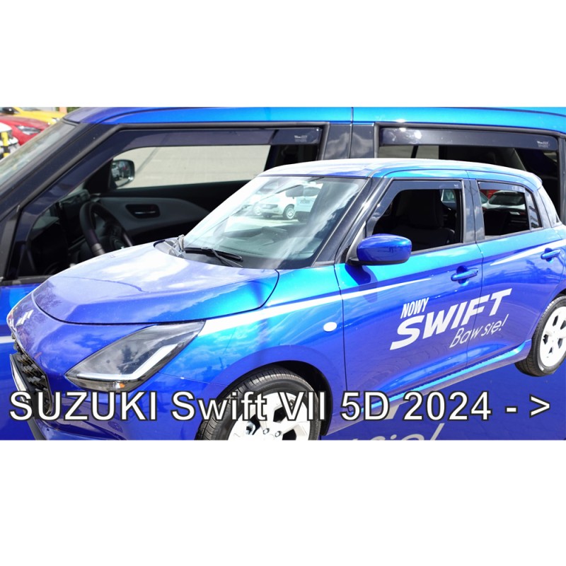ΑΝΕΜΟΘΡΑΥΣΤΕΣ ΓΙΑ SUZUKI SWIFT 5D 2024+ ΣΕΤ ΑΥΤΟΚΙΝΗΤΟΥ ΑΠΟ ΕΥΚΑΜΠΤΟ ΦΙΜΕ ΠΛΑΣΤΙΚΟ HEKO - 4 ΤΕΜ. - Heko - ΑΝΕΜ.SET28661 ΑΝΕΜΟΘΡΑΥΣΤΕΣ ΓΙΑ SUZUKI SWIFT 5D 2024+ ΣΕΤ ΑΥΤΟΚΙΝΗΤΟΥ ΑΠΟ ΕΥΚΑΜΠΤΟ ΦΙΜΕ ΠΛΑΣΤΙΚΟ HEKO - 4 ΤΕΜ. - Heko - ΑΝΕΜ.SET28661