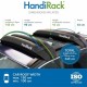 ΦΟΥΣΚΩΤΕΣ ΜΠΑΡΕΣ ΟΡΟΦΗΣ HANDIRACK HANDIWORLD (ΜΑΥΡΕΣ ΜΕ ΑΝΤΛΙΑ) - 2 ΤΕΜ. - Handiworld - HRACKKITBK148/HW