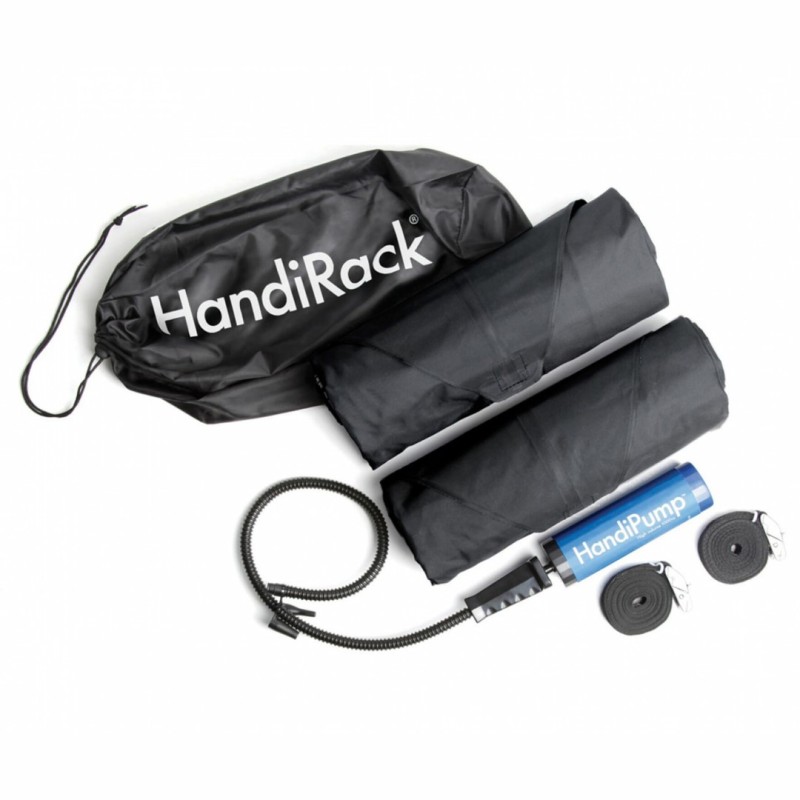 ΦΟΥΣΚΩΤΕΣ ΜΠΑΡΕΣ ΟΡΟΦΗΣ HANDIRACK HANDIWORLD (ΜΑΥΡΕΣ ΜΕ ΑΝΤΛΙΑ) - 2 ΤΕΜ. - Handiworld - HRACKKITBK148/HW