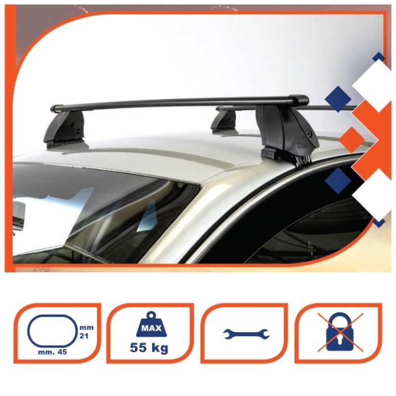 ΜΠΑΡΕΣ ΟΡΟΦΗΣ K1 PRO 112 cm K39 (ΟΒΑΛ/ΑΤΣΑΛΙ) - 2 ΤΕΜ. - K39 - K39-BSP112 ΜΠΑΡΕΣ ΟΡΟΦΗΣ K1 PRO 112 cm K39 (ΟΒΑΛ/ΑΤΣΑΛΙ) - 2 ΤΕΜ. - K39 - K39-BSP112