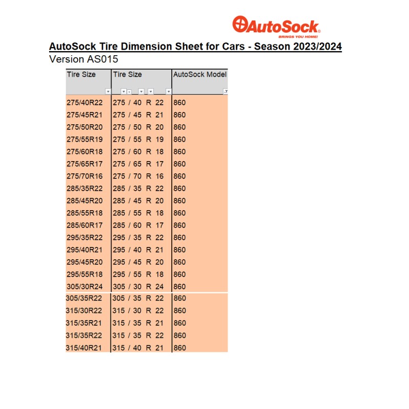 ΑΝΤΙΟΛΙΣΘΗΤΙΚΑ ΠΑΝΙΑ ΧΙΟΝΙΟΥ AUTOSOCK HP 860 (HIGH PERFORMANCE EDITION) - 2 ΤΕΜ. - Autosock - L.AS860 ΑΝΤΙΟΛΙΣΘΗΤΙΚΑ ΠΑΝΙΑ ΧΙΟΝΙΟΥ AUTOSOCK HP 860 (HIGH PERFORMANCE EDITION) - 2 ΤΕΜ. - Autosock - L.AS860