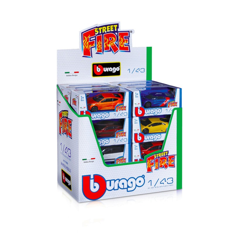 ΜΙΝΙΑΤΟΥΡΕΣ ALFA ROMEO/FIAT 1:43 BURAGO STREET FIRE LAMPA - 24 ΤΕΜ. - Lampa - L.BU01277 ΜΙΝΙΑΤΟΥΡΕΣ ALFA ROMEO/FIAT 1:43 BURAGO STREET FIRE LAMPA - 24 ΤΕΜ. - Lampa - L.BU01277