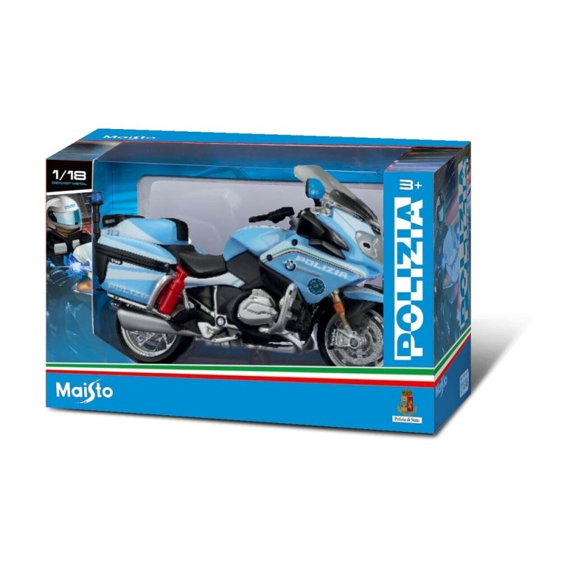 ΜΙΝΙΑΤΟΥΡΑ BMW R1200RT MOTO ΑΣΤΥΝΟΜΙΑΣ POLIZIA 1:18 BURAGO - 1 ΤΕΜ. - Lampa - L.BU15953 ΜΙΝΙΑΤΟΥΡΑ BMW R1200RT MOTO ΑΣΤΥΝΟΜΙΑΣ POLIZIA 1:18 BURAGO - 1 ΤΕΜ. - Lampa - L.BU15953