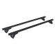 ΜΠΑΡΕΣ ΟΡΟΦΗΣ HELIO BLACK (M) 120cm ΑΛΟΥΜΙΝΙΟΥ ΜΑΥΡΗ ΜΕ ΚΛΕΙΔΑΡΙΕΣ (FLUSH RAILING)  NORDRIVE - 2 TEM. - Nordrive - N15060