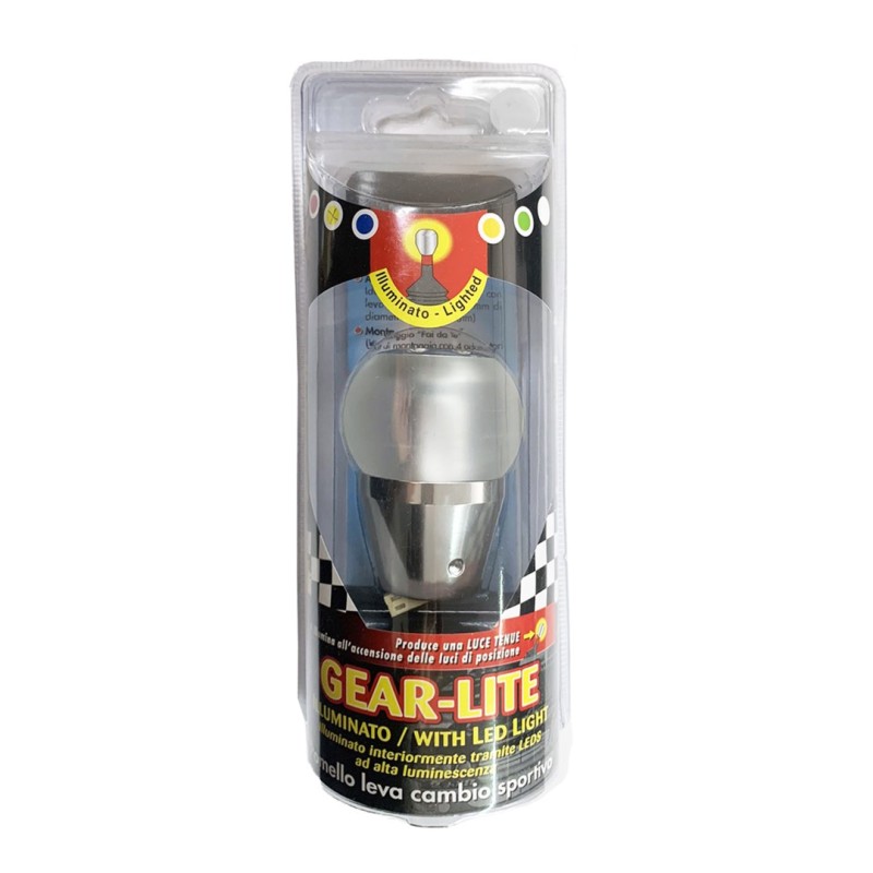 ΠΟΜΟΛΟ ΤΑΧΥΤΗΤΩΝ ΑΛΟΥΜΙΝΙΟΥ GEAR-LITE ΜΕ ΔΥΝΑΤΟΤΗΤΑ ΠΟΡΤΟΚΑΛΙ LED ΦΩΤΙΣΜΟΥ - 1 ΤΕΜ. - Lampa - L0018.5